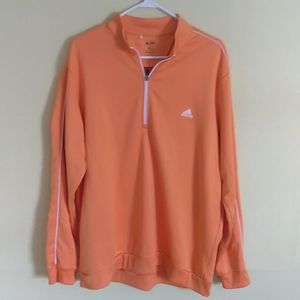 New ADIDAS Climalite 1/4 zip golf pullover